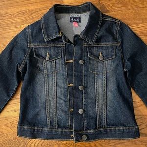 Children’s Place jean jacket: size L (10/12)